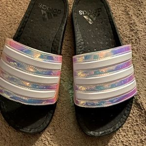 Adidas Slipper-Slides- Adilette Slides Excellent Condition wore once!🔥🔥🔥🔥